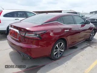 2020 Nissan Maxima SV with VIN 1N4AA6CV3LC386062, listed as a IAAI auction lot 42132959 with 40,098 mi miles and . Bid and sale history available at DreamBid. Image 4.