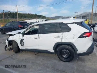 2022 Toyota RAV4 LE with VIN 2T3K1RFV3NC188126, listed as a IAAI auction lot 42037772 with 54,057 mi miles. Bid and sale history available at carsss.com. Image 14.