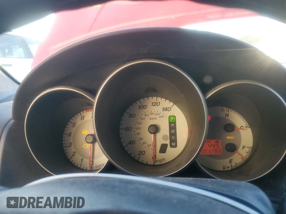 2008 Mazda 3 i Sport with VIN JM1BK12F481832859, listed as a Copart auction lot 42620835 with 193,293 mi miles and Salvage Title. Bid and sale history available at DreamBid. Image 9.
