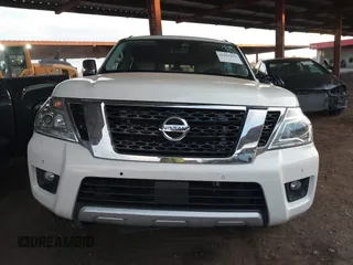 2018 Nissan Armada Platinum with VIN JN8AY2NC9J9552481, listed as a IAAI auction lot 42161022 with 95,415 mi miles and . Bid and sale history available at DreamBid. Image 13.