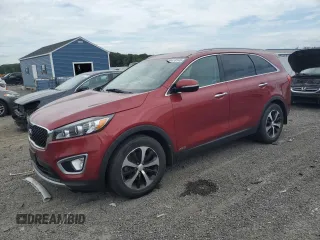 2017 Kia Sorento EX with VIN 5XYPHDA18HG280682, listed as a Copart auction lot 64418145 with 114,663 mi miles and Salvage title. Bid and sale history available at DreamBid. Image 1.