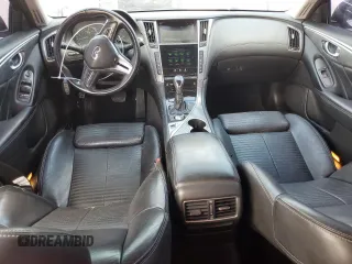 2018 Infiniti Q50 3.0t LUXE with VIN JN1EV7AR1JM444854, listed as a Copart auction lot 52797955 with 101,852 mi miles and Salvage Title. Bid and sale history available at carsss.com. Image 8.