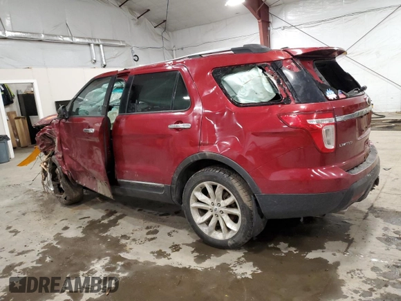 2013 Ford Explorer Limited z VIN 1FM5K8F87DGA24185, wystawiony jako Copart lot #53312335 z przebiegiem Nie podano mil oraz Szkoda całkowita • Salvage title. Historia ofert i sprzedaży dostępna na DreamBid. Obrazek 2.
