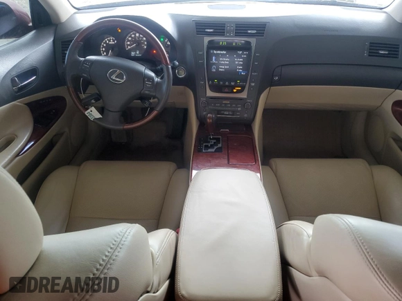 2007 Lexus GS 350 with VIN JTHBE96S170015784, listed as a Copart auction lot 51471335 with 222,084 mi miles and Salvage Title. Bid and sale history available at carsss.com. Image 8.