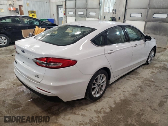 2020 Ford Fusion Hybrid SE with VIN 3FA6P0LU6LR266685, listed as a Copart auction lot 70333742 with 20,048 mi miles. Bid and sale history available at carsss.com. Image 3.