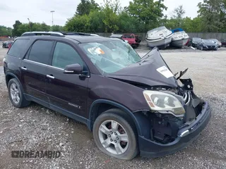 2008 GMC Acadia SLT1 with VIN 1GKEV23748J122012, listed as a IAAI auction lot 39956200 with Not provided miles and . Bid and sale history available at DreamBid. Image 1.