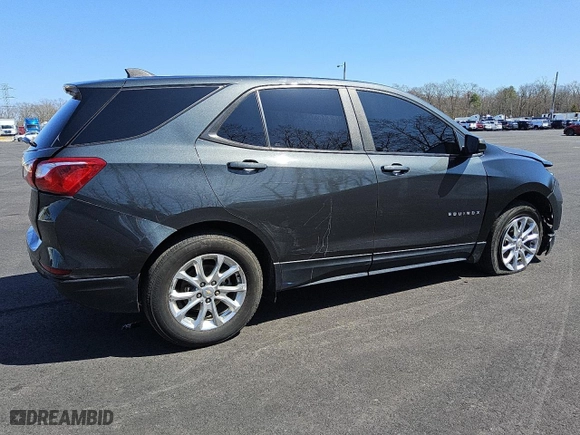 2021 Chevrolet Equinox LS with VIN 2GNAXHEV7M6142644, listed as a Copart auction lot 50653865 with 51,288 mi miles and Clean Title. Bid and sale history available at carsss.com. Image 3.