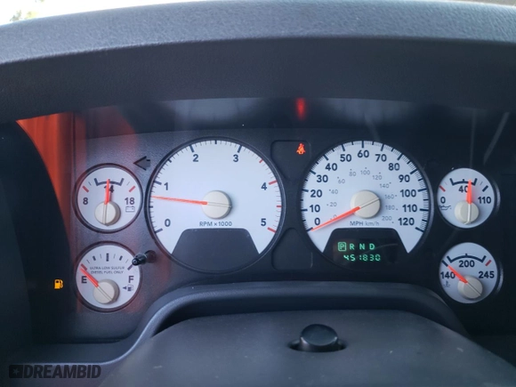 2007 Dodge Ram 2500 Laramie with VIN 1D7KS28A37J596405, listed as a Copart auction lot 62350364 with 451,830 mi miles and Clean Title. Bid and sale history available at carsss.com. Image 9.