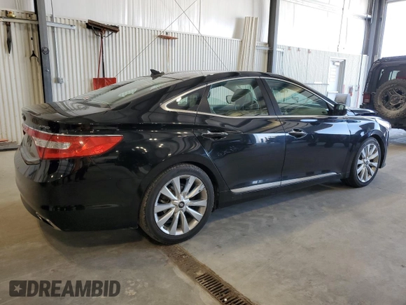2017 Hyundai Azera Limited with VIN KMHFH4JG6HA590051, listed as a Copart auction lot 53734085 with 101,466 mi miles and Salvage Title. Bid and sale history available at carsss.com. Image 3.