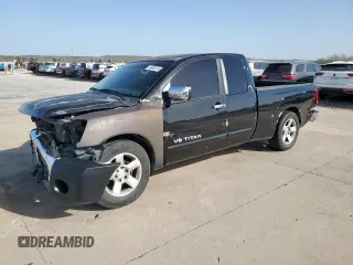 2005 Nissan Titan XE with VIN 1N6BA06A05N544303, listed as a Copart auction lot 49495215 with 234,071 mi miles and Salvage Title. Bid and sale history available at carsss.com. Image 1.