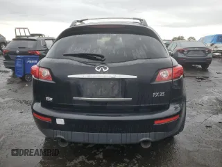 2005 Infiniti FX z VIN JNRAS08W05X217666, wystawiony jako Copart lot #37808544 z przebiegiem 172 472 mil mil oraz Szkoda całkowita • Salvage title. Historia ofert i sprzedaży dostępna na DreamBid. Obrazek 6.