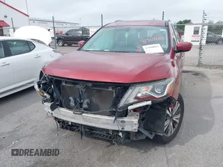 2017 Nissan Pathfinder S with VIN 5N1DR2MNXHC696400, listed as a IAAI auction lot 41968662 with 129,107 mi miles and . Bid and sale history available at DreamBid. Image 11.