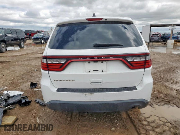 2020 Dodge Durango SXT with VIN 1C4RDHAG3LC228521, listed as a Copart auction lot 55633935 with 68,722 mi miles and Salvage title. Bid and sale history available at DreamBid. Image 6.