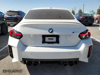 2024 BMW M2 with VIN 3MF13DM09R8D96037, listed as a Copart auction lot 65258314 with 7,776 mi miles and Salvage Title. Bid and sale history available at carsss.com. Image 6.