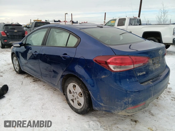 2017 Kia Forte LX with VIN 3KPFK4A74HE143933, listed as a Copart auction lot 49479375 with 89,329 mi miles and Salvage Title. Bid and sale history available at carsss.com. Image 2.