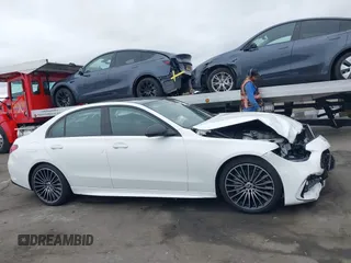 2024 Mercedes-Benz C 300 with VIN W1KAF4GB1RR225575, listed as a IAAI auction lot 40966585 with 3,538 mi miles and . Bid and sale history available at DreamBid. Image 12.