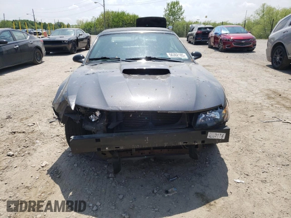 2003 Ford Mustang GT Deluxe with VIN 1FAFP45X43F387520, listed as a Copart auction lot 56302185 with 134,537 mi miles and Salvage title. Bid and sale history available at DreamBid. Image 5.