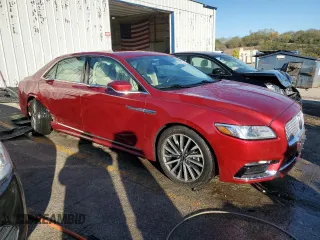 2018 Lincoln Continental Select with VIN 1LN6L9SK0J5609318, listed as a Copart auction lot 76727154 with 34,690 mi miles and Salvage Title. Bid and sale history available at carsss.com. Image 4.