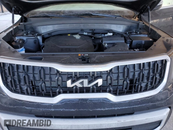 2024 Kia Telluride EX with VIN 5XYP34GC4RG567204, listed as a Copart auction lot 88792705 with 5,164 mi miles and Salvage title. Bid and sale history available at DreamBid. Image 12.