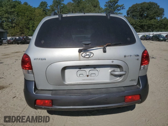 2006 Hyundai Santa Fe GLS with VIN KM8SC73D66U108966, listed as a Copart auction lot 71019894 with 144,812 mi miles and Clean Title. Bid and sale history available at carsss.com. Image 6.