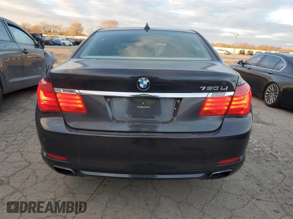 2011 BMW 7 Series 750Li xDrive with VIN WBAKC8C52BC433114, listed as a Copart auction lot 83618794 with 111,664 mi miles and Clean Title. Bid and sale history available at carsss.com. Image 6.