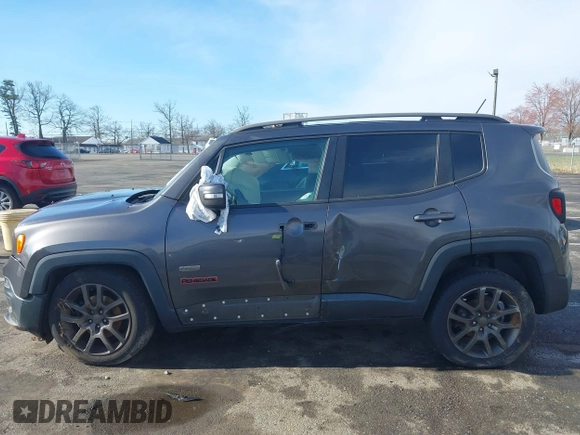 2016 Jeep Renegade Latitude with VIN ZACCJBBT9GPD52754, listed as a IAAI auction lot 41868531 with 161,159 mi miles. Bid and sale history available at carsss.com. Image 15.