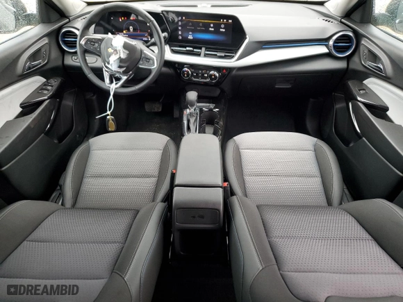 2025 Chevrolet Trax LT with VIN KL77LHEP9SC102793, listed as a Copart auction lot 54442205 with 3,730 mi miles and Salvage Title. Bid and sale history available at carsss.com. Image 8.