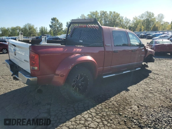 2006 Dodge 3500 SLT z VIN 3D7MX49C46G256217, wystawiony jako Copart lot #75140674 z przebiegiem 160 941 mil mil oraz Szkoda całkowita • Salvage title. Historia ofert i sprzedaży dostępna na DreamBid. Obrazek 3.
