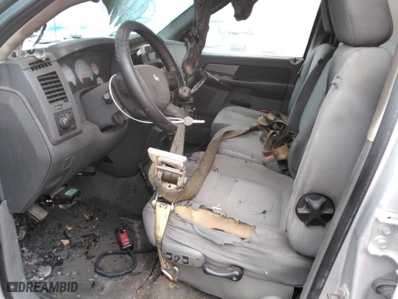 2008 Dodge Ram 2500 SLT with VIN 3D7KS28D98G229537, listed as a Copart auction lot 82213784 with 0 mi miles and Salvage Title. Bid and sale history available at carsss.com. Image 7.