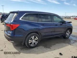 2016 Honda Pilot EX-L with VIN 5FNYF5H70GB038825, listed as a Copart auction lot 46482875 with 22,320 mi miles and Salvage Title. Bid and sale history available at DreamBid. Image 3.