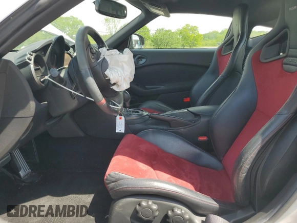 2016 Nissan 370Z Nismo with VIN JN1AZ4EH2GM931881, listed as a Copart auction lot 54264675 with 66,888 mi miles and Salvage Title. Bid and sale history available at DreamBid. Image 7.