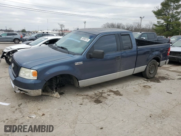 2006 Ford F-150 XL with VIN 1FTPX12V96FB80299, listed as a Copart auction lot 85090734 with 0 mi miles and Salvage Title. Bid and sale history available at carsss.com. Image 1.