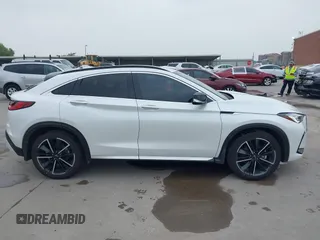 2023 Infiniti QX55 Luxe with VIN 3PCAJ5JR3PF115036, listed as a IAAI auction lot 42290047 with 58,892 mi miles and . Bid and sale history available at DreamBid. Image 13.