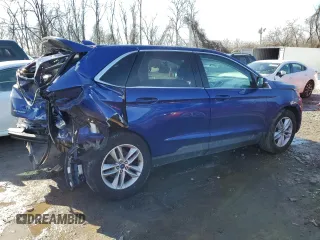 2015 Ford Edge SEL with VIN 2FMTK4J82FBC21637, listed as a Copart auction lot 44171705 with 134,980 mi miles and Salvage Title. Bid and sale history available at carsss.com. Image 3.