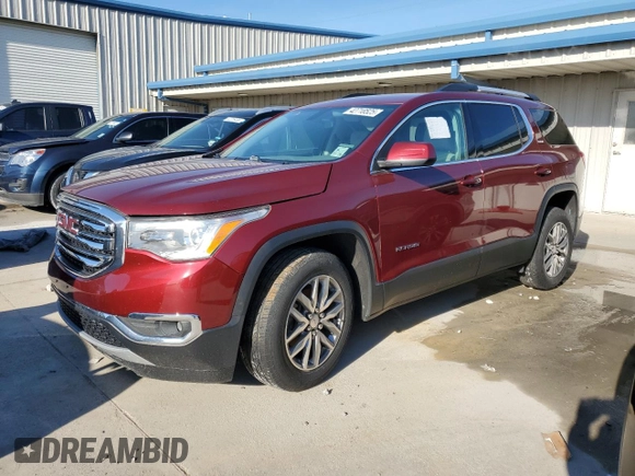 2018 GMC Acadia SLE z VIN 1GKKNLLS0JZ124148, wystawiony jako Copart lot #42718525 z przebiegiem 53 407 mil mil oraz Szkoda całkowita • Salvage title. Historia ofert i sprzedaży dostępna na DreamBid. Obrazek 1.