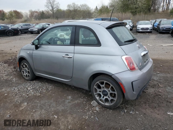 2018 FIAT 500 Pop with VIN 3C3CFFKHXJT465153, listed as a Copart auction lot 51097085 with 92,506 mi miles and Salvage Title. Bid and sale history available at carsss.com. Image 2.