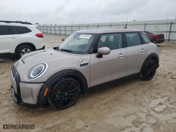 2024 MINI Hardtop 4 Door Cooper S with VIN WMW53DK08R2V04053, listed as a Copart auction lot 64016394 with 20,394 mi miles and Salvage Title. Bid and sale history available at carsss.com. Image 1.