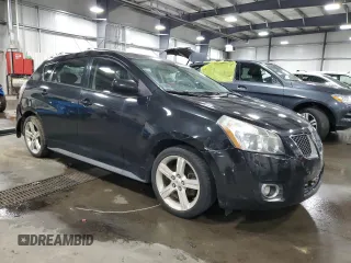 2009 Pontiac Vibe w/1SB with VIN 5Y2SL67099Z469461, listed as a Copart auction lot 70325664 with 130,599 mi miles and Salvage Title. Bid and sale history available at carsss.com. Image 4.