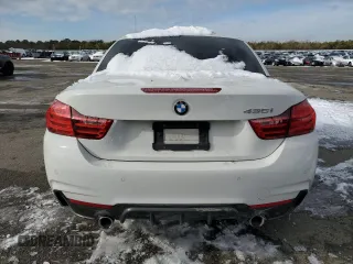 2015 BMW 4 Series 435i with VIN WBA3T3C54F5A40865, listed as a Copart auction lot 88128365 with Not Provided miles and Salvage Title. Bid and sale history available at carsss.com. Image 6.