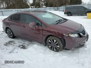 2014 Honda Civic LX z VIN 2HGFB2F50EH041784, wystawiony jako Copart lot #41696415 z przebiegiem 206 045 mil mil oraz Szkoda całkowita • Salvage title. Historia ofert i sprzedaży dostępna na DreamBid. Obrazek 4.