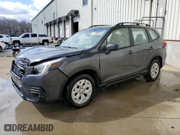 2023 Subaru Forester with VIN JF2SKACC3PH498299, listed as a Copart auction lot 48077175 with 25,625 mi miles and Clean title. Bid and sale history available at DreamBid. Image 1.
