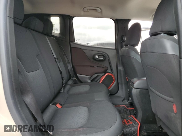 2016 Jeep Renegade Trailhawk with VIN ZACCJBCT7GPC50495, listed as a Copart auction lot 55705395 with 161,439 mi miles and Salvage title. Bid and sale history available at DreamBid. Image 10.