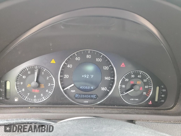 2006 Mercedes-Benz CLK-Class 3.5L with VIN WDBTK56H56F178542, listed as a Copart auction lot 67476684 with 126,404 mi miles and Salvage Title. Bid and sale history available at carsss.com. Image 9.