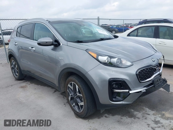 2020 Kia Sportage EX with VIN KNDPNCAC2L7791248, listed as a IAAI auction lot 42104819 with 73,324 mi miles and . Bid and sale history available at DreamBid. Image 1.