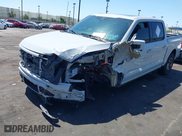 2023 Ford F-150 Lightning Pro with VIN 1FTVW1EV6PWG58783, listed as a IAAI auction lot 41965739 with Not Provided miles and . Bid and sale history available at DreamBid. Image 6.
