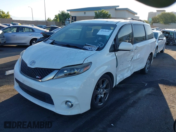 2017 Toyota Sienna SE with VIN 5TDXZ3DCXHS839141, listed as a IAAI auction lot 42616187 with 106,900 mi miles and . Bid and sale history available at DreamBid. Image 21.