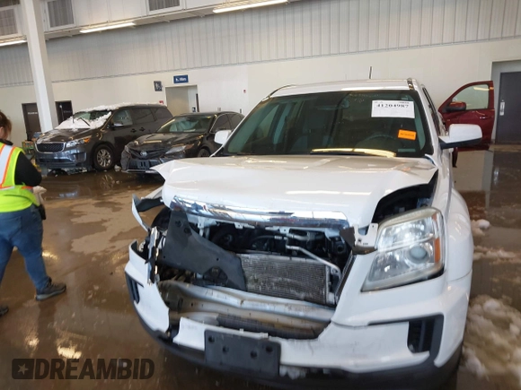 2016 GMC Terrain SLE with VIN 2GKALMEK1G6218046, listed as a IAAI auction lot 41204987 with 121,581 mi miles. Bid and sale history available at carsss.com. Image 13.