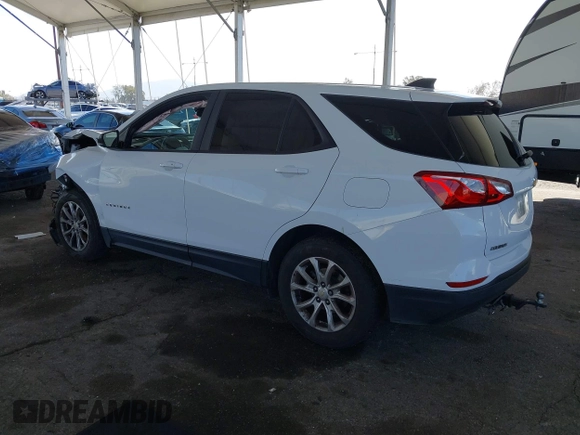 2020 Chevrolet Equinox LS with VIN 2GNAXHEV2L6146602, listed as a IAAI auction lot 41807641 with 68,053 mi miles and . Bid and sale history available at DreamBid. Image 3.
