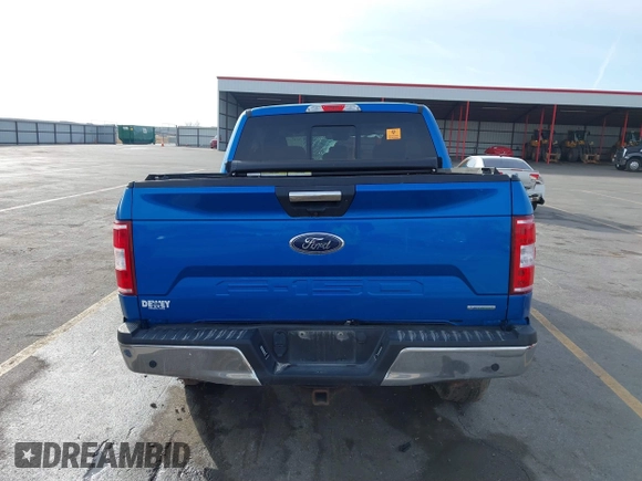 2019 Ford F-150 XL with VIN 1FTEW1E42KKE62265, listed as a IAAI auction lot 41477922 with 22,910 mi miles. Bid and sale history available at carsss.com. Image 17.