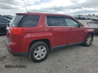2014 GMC Terrain SLE with VIN 2GKALMEK0E6371255, listed as a Copart auction lot 56955595 with 135,475 mi miles and Salvage title. Bid and sale history available at DreamBid. Image 3.